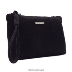 Peter Kaiser 448VF274 tarvikud stiilne must sära naised saldina stiilne clutch kott